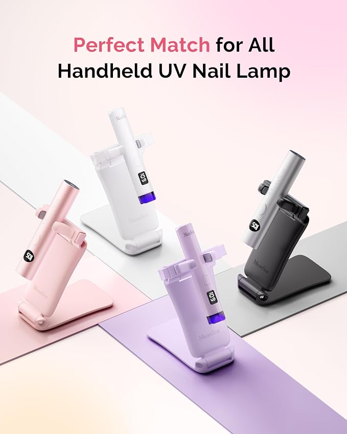 MelodySusie Nail Lamp Stand & Holder for Flash Cure Handheld UV Light