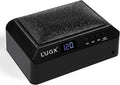 L'UGX Professional Nail Lamp for Gel Polish Dryer 72W LED UV Nail Lights with Arm Rest Pillow & Retractable Tray,Perfect for Manicure & Pedicure at Salon & Home Black