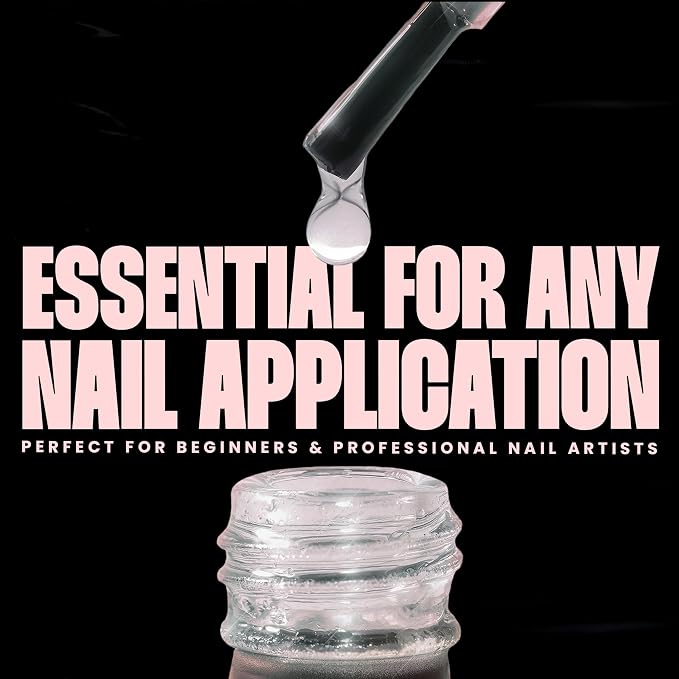 V Beauty Pure Gel Base Coat, Base Gel Polish For Any Nail Application, 15mL | Durable Nail Gel Base Coat for Strong Adhesion & Smooth Application, Works with Any Gel Nail Polish, Chip-Free, Long Lasting