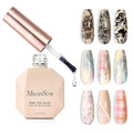 MelodySusie Nail Foil Glue Gel, Foil Transfer Adhesive for Nail Art 15ml | Strong Adhesion Soak Off UV Light Cure Gel Nail Polish