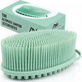Avilana Premium Silicone Body Scrubber - Trusted Since 2017 - SGS Certified Food Grade Dual Sided Bath Brush, Quick-Dry Exfoliating Loofah Alternative, Massage Brush Sensitive Skin Women Men