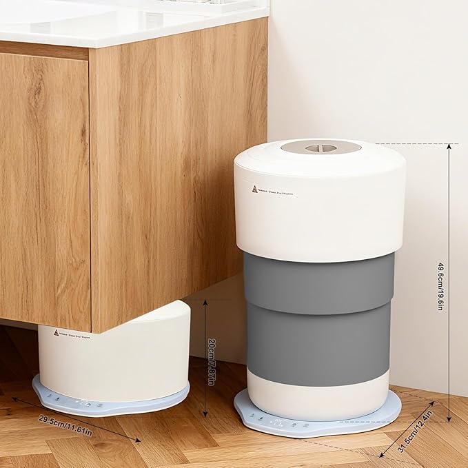 Flyisland Towel Warmers 21L, Towels Warmer Bucket for Bathroom with Timer, Towel Heater,Auto Shut Off,White Elephant Gifts