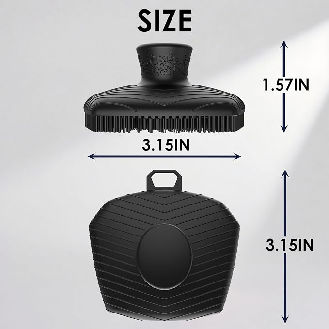 RamPula Face Scrubber & African Net, Silicone Exfoliating Brush for Men Women, Facial Cleansing Brush, Manual Waterproof Cleansing Skin Care, Blackhead Removing Pore Cleansing Massaging Face Brushes | Softening,Massage,Smoothening,Pores,Cleansing,Exfol...