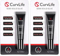 Curvlife Super Strong Nail Glue 15g for Press On Nails - Quick Drying, Semi Solid, Long Lasting, No UV Light Needed (Pack of 2)