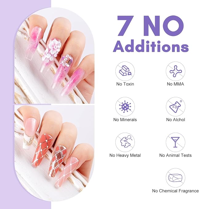 SAVILAND Acrylic Nail Kit with Drill: 15g White Pink Clear Acrylic Powder and Liquid Set with False Tips Nail Forms Brushes Primer Top Gel Manicure Tools Kit with Everything for Beginners Home DIY | Acrylic Nail Powder and Liquid, False Tips Forms Brus...