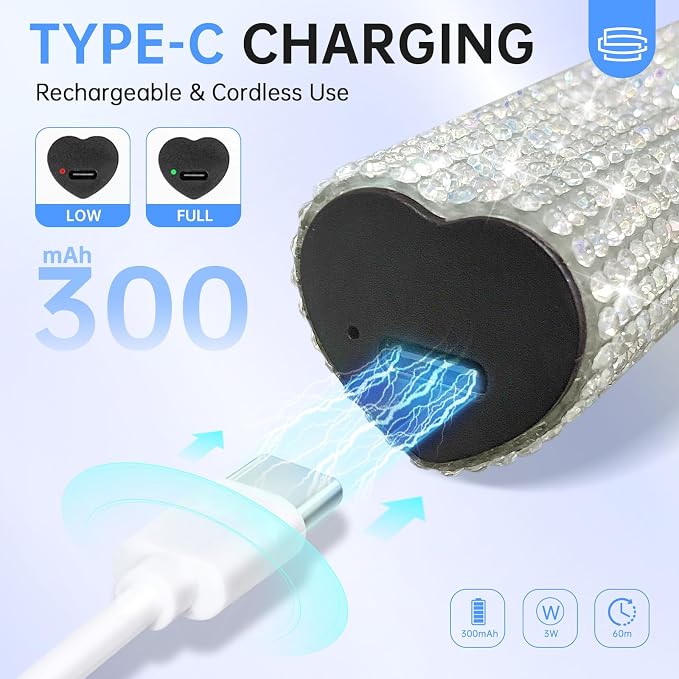 UV Light for Gel Nails, Handheld UV Nail Lamp | Portable LED Nail Lamp, Mini Nail Dryer, USB Nail Light for Fast Curing