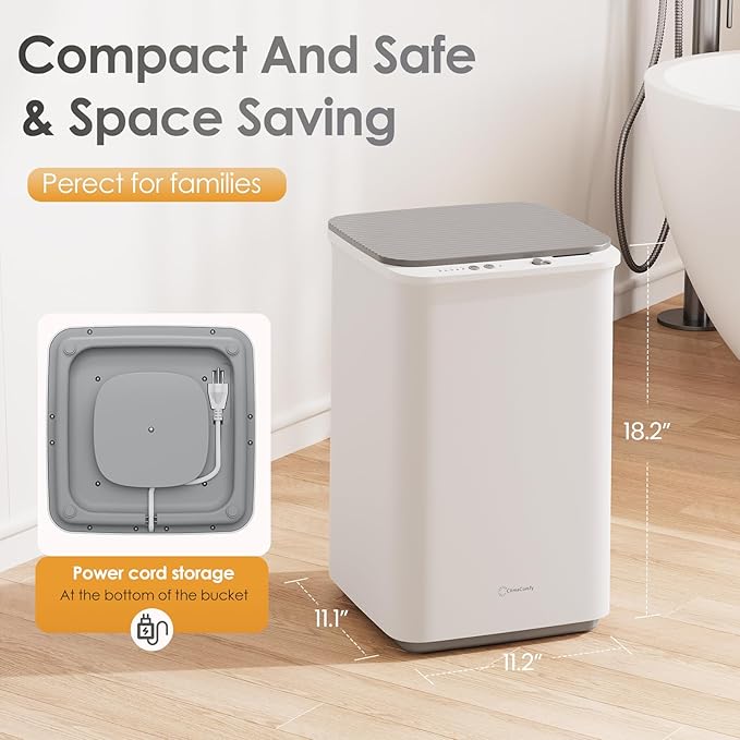 Towel Warmer Fast Heated, Towel Warmers for Bathroom 4 Timer Settings (30/60/120/240 Mins) One-Button Control, Saving Space&Safety Lock, 20L Blanket Warmers Fits Oversized Towels, Bathrobes, Pajamas