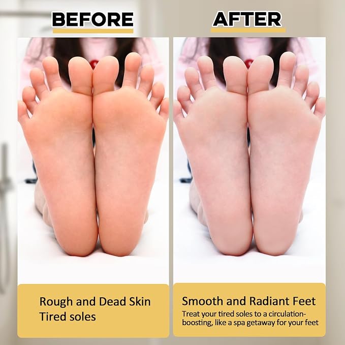 Luckyiren Extra Thicker & Larger Foot Scrubber Mat for Shower, Silicone Back Body Exfoliator Massager Cleaner Washer with Non Slip Suction Cup, Exfoliating Scrub Brush Pad for Women Men Elderly