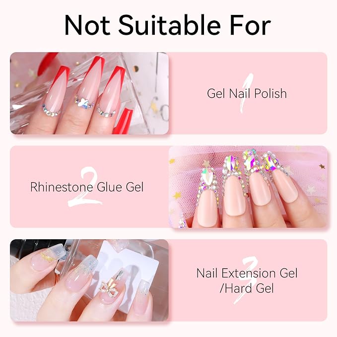 Makartt Gentle Press On Nail Glue Remover with Vitamin E, 30 ML Non-Acetone | Hema Free & TPO Free, Easy Removal For Regular / Semi / Solid Glue, Includes 1 Dropper 4 Cuticle Sticks, Not for Gel Polish