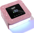 GAOY Cordless UV LED Nail Lamp for Gel Nails, Rechargeable, Pink Diamond
