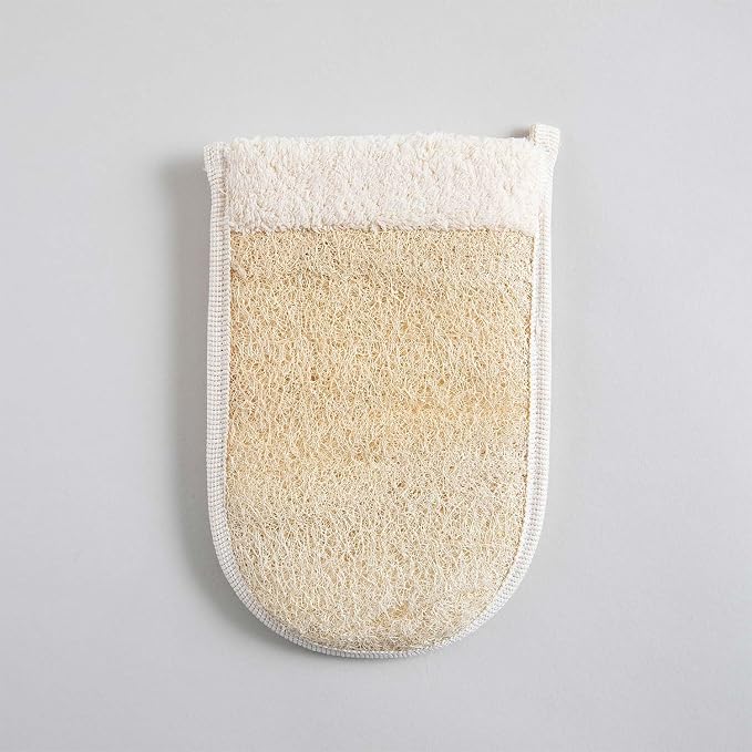 Chakra Fiber Exfoliating Hand Mitt - Scrub Glove for Deep Skin Exfoliation, Essential Bath and Shower Accessory