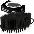 Avilana Premium Scalp Massager Shampoo Brush - 8 Years Trusted Since 2017 - SGS Certified Silicone Scrubber, Soft Bristles All Hair Types, Gentle Scalp Exfoliation Hair Care Women Men Color Treated