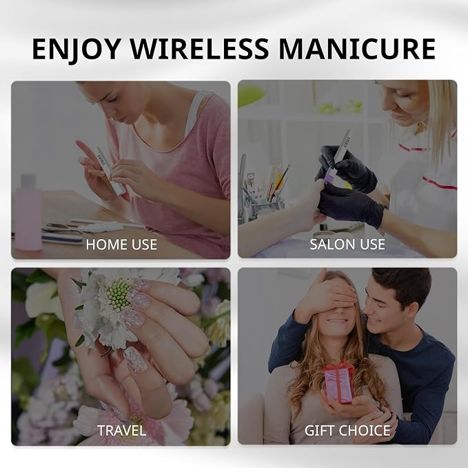 AIRSEE Mini Handheld UV Light for Gel Nails with Stand, Home & Travel,Pink | 2 Timers & Cordless,Portable Rechargeable Nail Lamps for Fast Extension,Rhinestone Glue Decoration,Gel Nail Strips