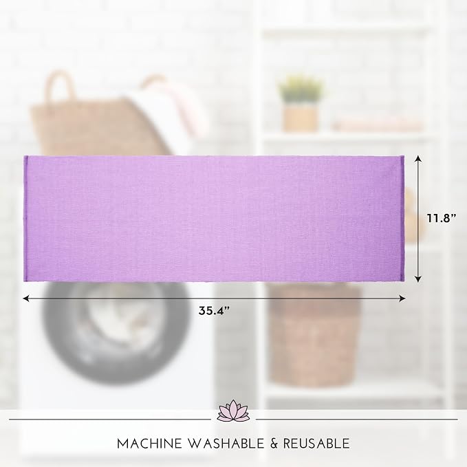 S&T INC. Back Scrubber for Shower, 3 Pack, 11.8" x 35.4", Assorted Colors | Long, Exfoliating Towel for Skin Care, Create Rich Lather for Cleansing, For Bath and Shower