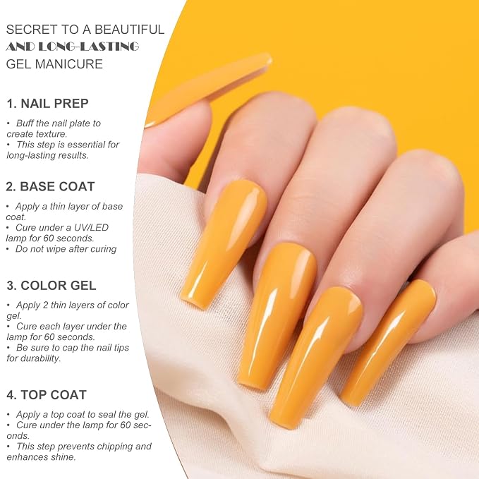 Vishine UV LED Nail Lamp Gel Nail Polish Set with 32 Colors & 4 Bottles of Base and Glossy Matte Top Coat Soak off Gel Nail Set Suitable for All Seasons Gifts