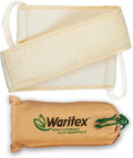 Waritex Organic Egyptian Extra-Long Loofah Exfoliating Back Scrubber | Natural Loofah Fiber Exfoliating Body Scrubber for Shower Deep Clean, Hard-to-access Body and Back Areas for Men and Women