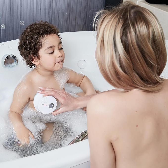 Electric Body Brush,5 Attachments Brush Heads Electric SPA Spin Scrubber for Shower Bathing Cleansing Wash Deep Cleaning with Silicone Rechargeable IPX7 Waterproof