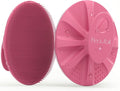 Silicone Body Scrubber, BEAUTAIL Gentle Exfoliating Brush on Sensitive Skin | Soft Shower Scrubber for Body, Hygienic Silicone Loofah, Bathroom Essentials Brush for Women, Men & Kids, 1-Pack, Pink
