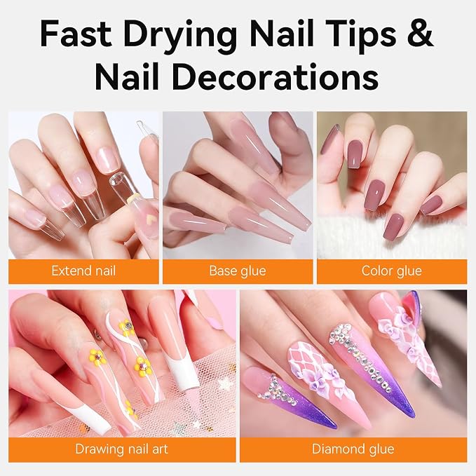 Makartt Handheld UV Nail Lamp with Painless Mode for Curing Builder Gel | 800mAh Rechargeable UV Light for Gel-X Nail Tips Portable Nail Lamp with LCD Display & 3 Timers Home DIY & Salon, Sliver
