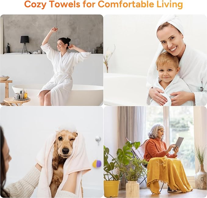 DR.PREPARE Towel Warmer for Bathroom, Luxury Towel Warmer Bucket with LED Display, 3 Timer Settings, Auto Shut Off, Child Safety Lock, 4 Hooks, Large Warmer for 2 Towels, Bathrobes, Blankets, PJ's