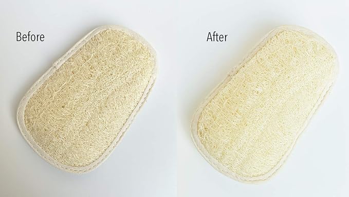 Loofah Sponge Refill for FAAY Back Scrubber on Stick, 3 Packs