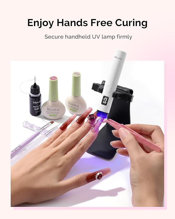 MelodySusie Nail Lamp Stand & Holder for Flash Cure Handheld UV Light