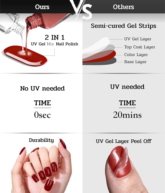 Nail Polish Strips - No UV Lamp Needed (Saint Black Glitter) | 22 Pcs Salon Quality Gel Nail Stickers - Long Lasting Wraps Easy Application and Removal