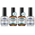 Morovan Nail Prep Dehydrator and Primer, Natural 4 PCS Dehydrator & Acid-Free Bond Primer for Acrylic Powder U V Extension Gel Nail Supplies Set
