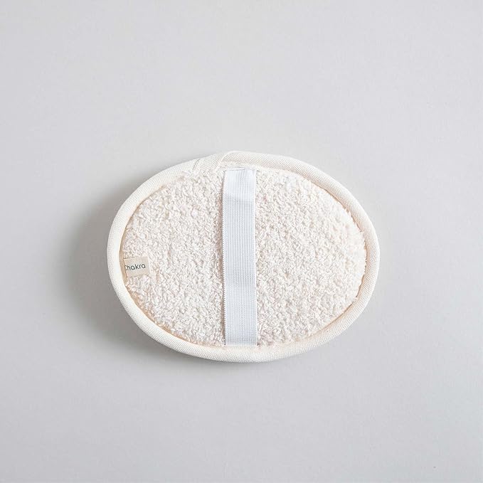 Chakra Fiber Exfoliating Loofah Pad Scrubber for Face and Body - Deep Cleansing Scrub Sponge, Essential Bath and Shower Accessory