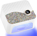 UV LED Nail Lamp, UV Light for Gel Nails with 45 Beads, Auto Sensor, Professional Nail Lamps for Gel Polish (White)