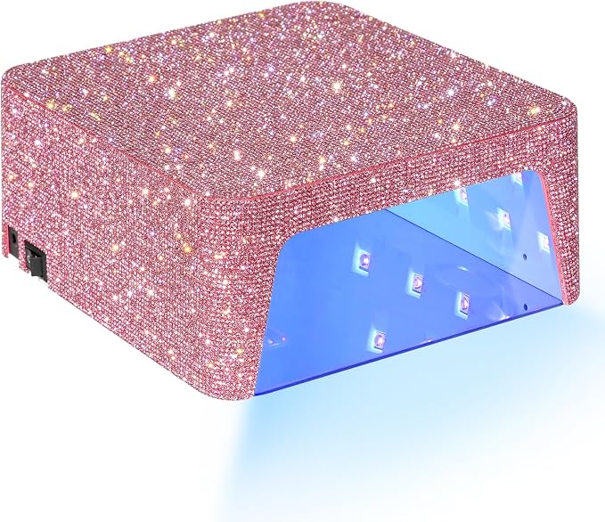 96W UV Nail Lamp, Cordless Nail Dryer | Rechargeable UV Light for Gel Nails, Professional Nail Light, Touch Control & Auto Sensor,Fast Curing Manicure for Salon Home