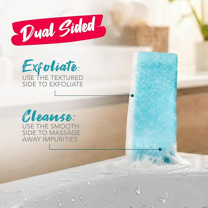 Spongeables Body Wash in a 20+ Wash Sponge, Sea Salt, 1 Count