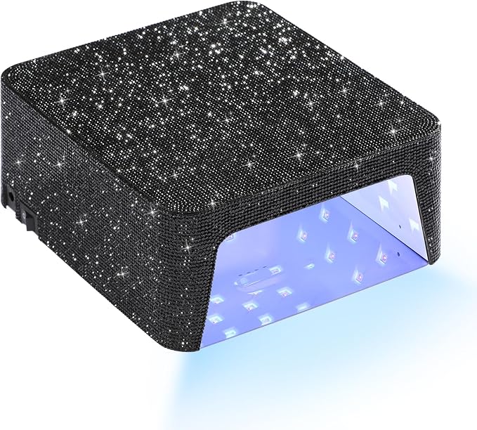 96W UV Nail Lamp, Cordless Nail Dryer | Rechargeable UV Light for Gel Nails, Professional Nail Light, Touch Control & Auto Sensor,Fast Curing Manicure for Salon Home