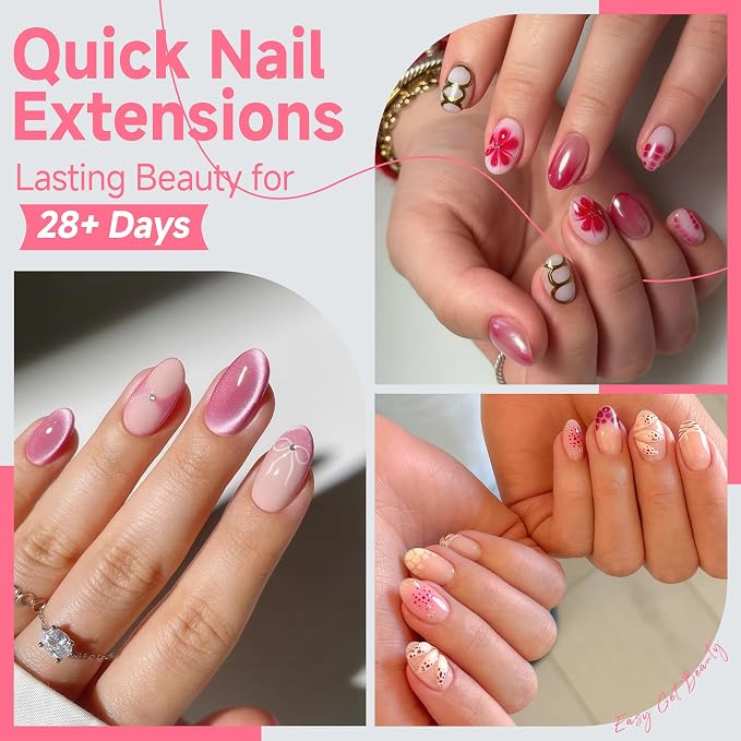 UNA GELLA Extra Short Almond Nail Tips 12 Sizes Matte Gel Nail Tips 120Pcs | Pre-etched Soft Gel Clear Full Cover Nails Tips Short Almond Acrylic False Nails Press On Nails for Nail Extensions DIY Salon