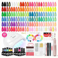 VANREESA 69PCS Gel Nail Kit with 48W U V Nail Lamp and Electric Nail Drill | 35 Summer Colors Gel Nail Polish with 1 Base & 4 Top Coat Complete Gel Nail Polish Set for Beginners Gifts for Women