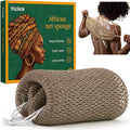 Yiclick African Net Sponge Authentic with Knots - Exfoliating Washcloth Towel, Back Scrubber for Shower Bath, Exfoliating Body Scrubber Exfoliator, African Rags Wash Cloth Loofah Lufa Sponge