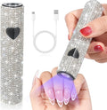 UV Light for Gel Nails, Handheld UV Nail Lamp | Portable LED Nail Lamp, Mini Nail Dryer, USB Nail Light for Fast Curing