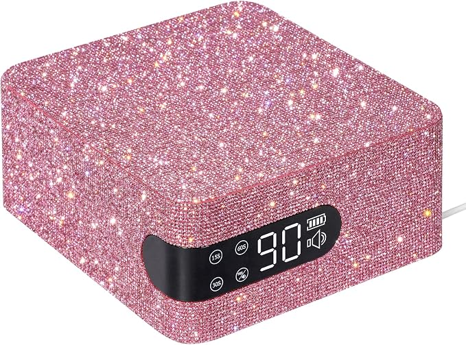 96W UV Nail Lamp, Plug-in Nail Dryer | UV Light for Nails with 4 Timer Setting, Touch Control & Auto Sensor, Fast Curing Lamp for Gel Polish Manicure Salon & Home