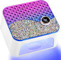 UV LED Nail Lamp, UV Light for Gel Nails with 45 Beads, Auto Sensor, Professional Nail Lamps for Gel Polish (Purple)
