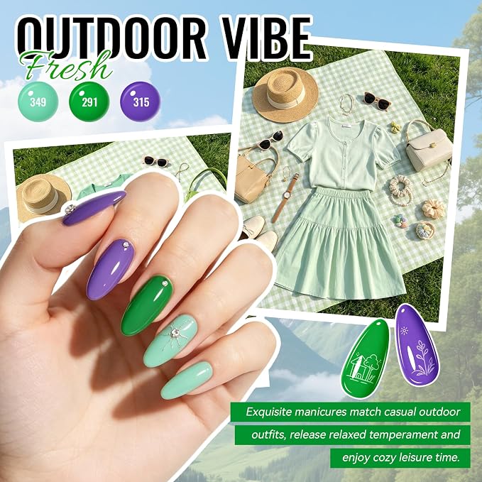 VANREESA 69PCS Gel Nail Kit with 48W U V Nail Lamp and Electric Nail Drill | 35 Summer Colors Gel Nail Polish with 1 Base & 4 Top Coat Complete Gel Nail Polish Set for Beginners Gifts for Women