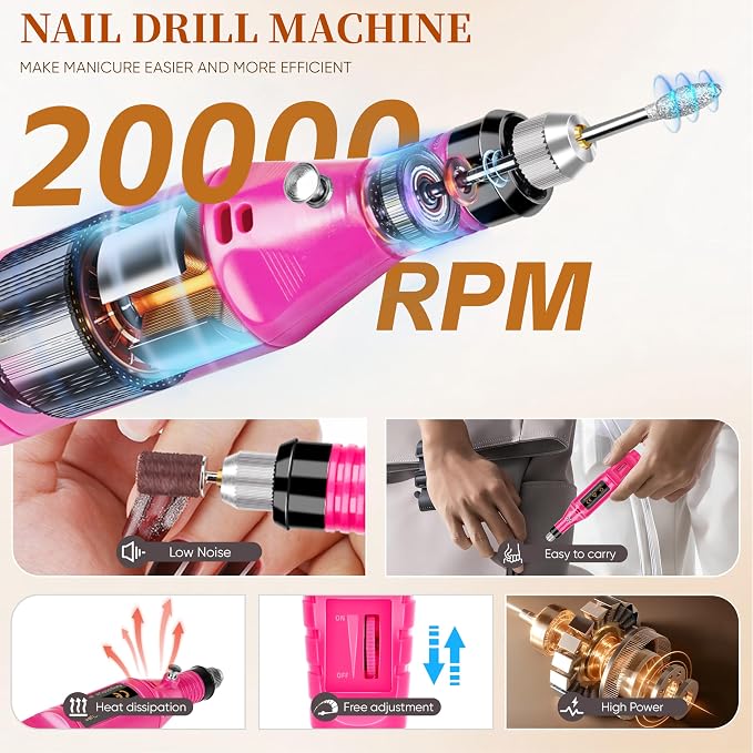 Nail Polish Kit with UV Light 25 Colors Gel Polish Starter Kit