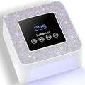 UV LED Nail Lamp, UV Dryer for Gel Nail Polish, Plug-in Diamond Nail Dryer with Touch Control, Auto Sensor and 4 Timer Settings