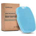 Canroom Silicone Bdoy Scrubber -Anti Zinc Infused-Exfoliating Shower Brush | Highly Elastic Bristles Exfoliator Silicone Shower Scrubber for Body,Cellulite Reduction,Blood Circulation-Azure