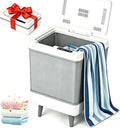 35L Foldable Towel Warmer Bucket for Bathroom, Large Hot Towel Warmers for Spa, Fast Heating & Drying Modes with 24H Timer, Auto Shut-Off, a Spa-Like Luxury for Home