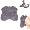 Foot Scrubber in Shower, Shower Foot Scrubber Mat,Silicone Body Scrubber,Back Scrubber with Suction Cups,Shower Body Deep Cleaning Foot Brush Exfoliating Massage Cleaner(Grey)