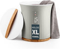 Live Fine Towel Warmer | Bucket Style Luxury Heater with LED Display, Adjustable Timer, Auto Shut-Off | Fits 40” x 70” Oversized Towel