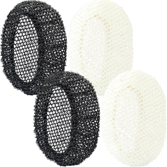 INNERNEED Body Shower Exfoliating Net Sponge Mesh Case Cover, Pack of 4 | Only fit for INNERNEED Silicone Body Scrubber Brush