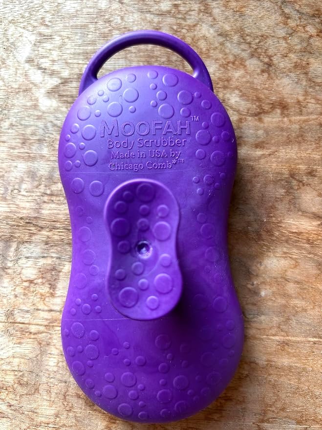 MOOFAH™ Body Scrubber- Deep Cleansing, Gentle Exfoliation for Smoother Skin-Quick-Dry, Durable Design for Everyday Use-Made in USA